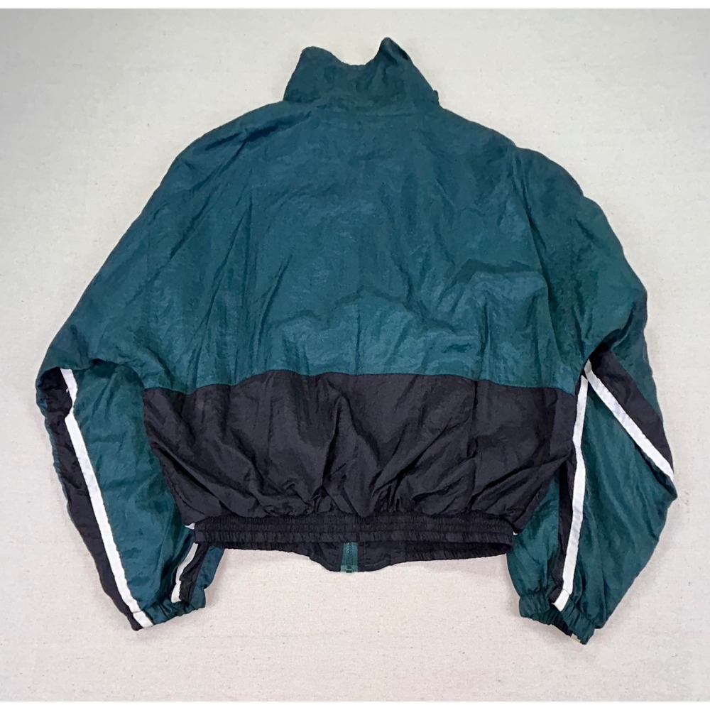 VINTAGE MacGregor Mens Large Track Suit Color Block Ankle Zip Stripe Windbreaker - Picture 4 of 14